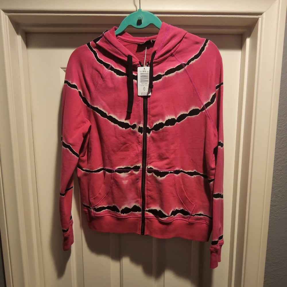 NWT Torrid Lovesick Tie Dye Hoodie